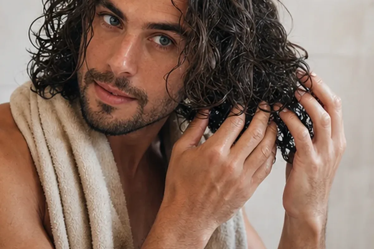Authentische Beauty-Routine passend zum Thema Trockenshampoo für trockenes Haar
