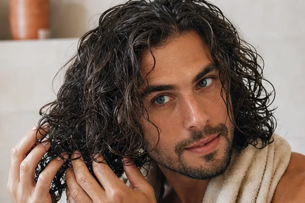 Authentische Beauty-Routine passend zum Thema Anti-Frizz-Pflege bei Frizz