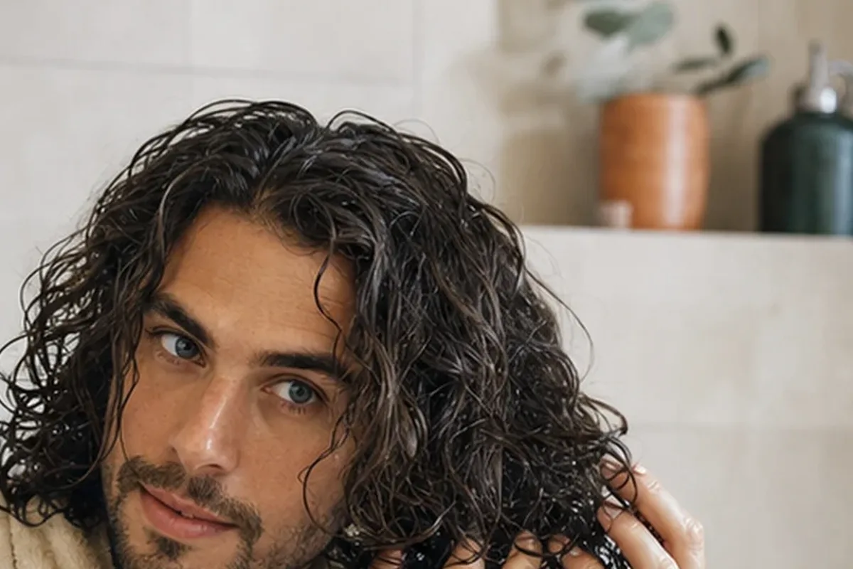 Redaktioneller Beauty-Moment zur Ausgangslage bei Trockenshampoo bei Frizz