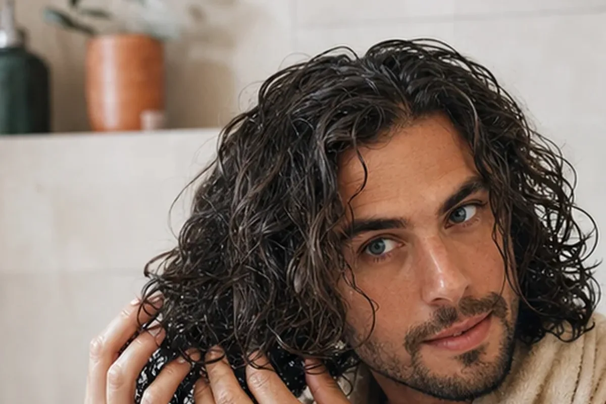 Authentische Beauty-Routine passend zum Thema Tiefenreinigungsshampoo für trockenes Haar