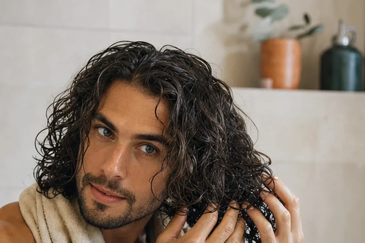 Emotionaler und authentischer Anwendungsmoment rund um Haare richtig pflegen