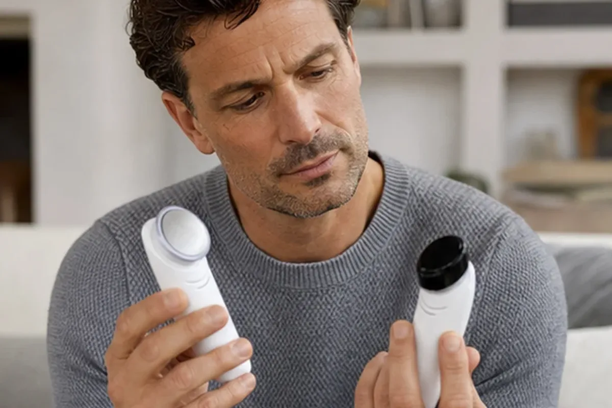 Authentischer Wohlfühlmoment passend zum Beauty-Thema Lockenstab mit Premium-Anspruch