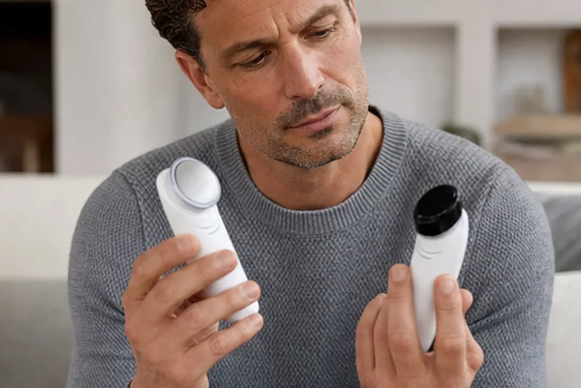 Authentischer Wohlfühlmoment passend zum Beauty-Thema Gesichtssauna für empfindliche Haut