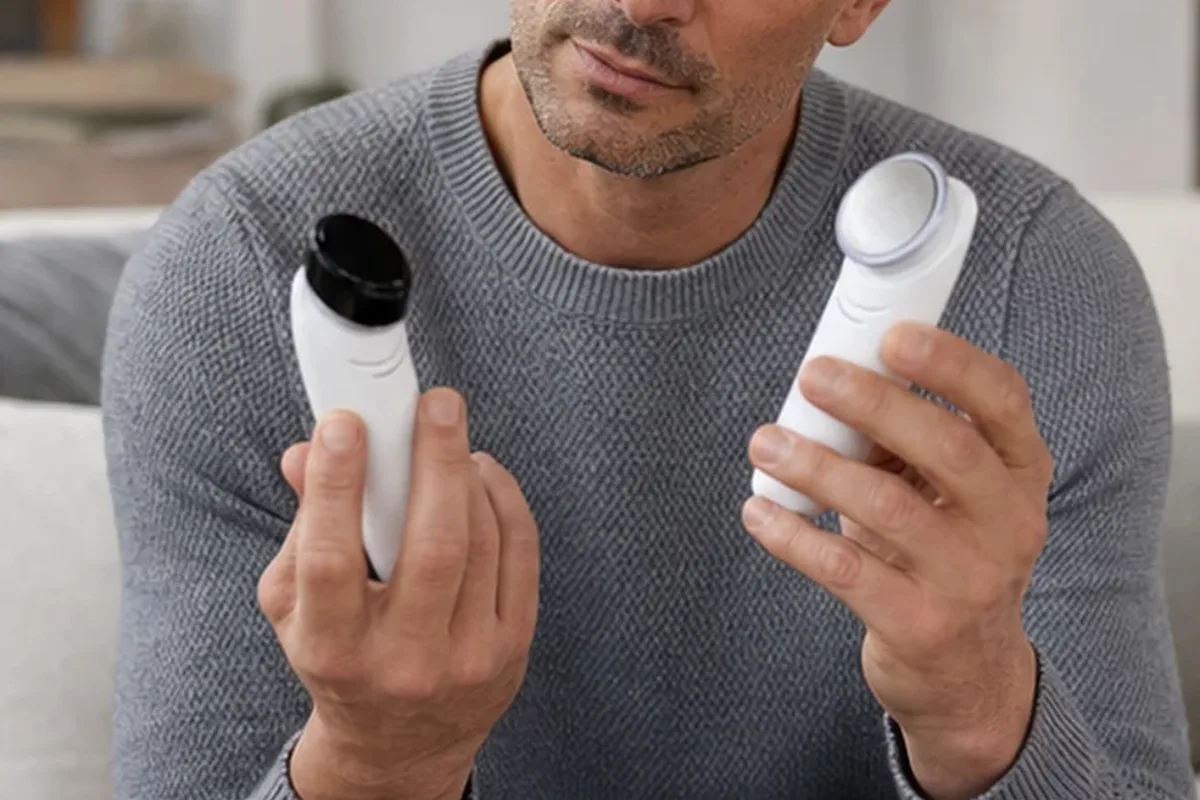 Authentische Beauty-Routine passend zum Thema Gesichtssauna für empfindliche Haut