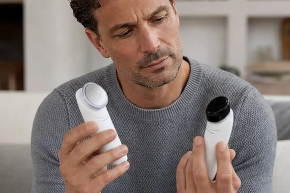 Hochwertige Beauty-Inszenierung zu Auswahlkriterien für Mikrostrom-Gerät für Anfänger