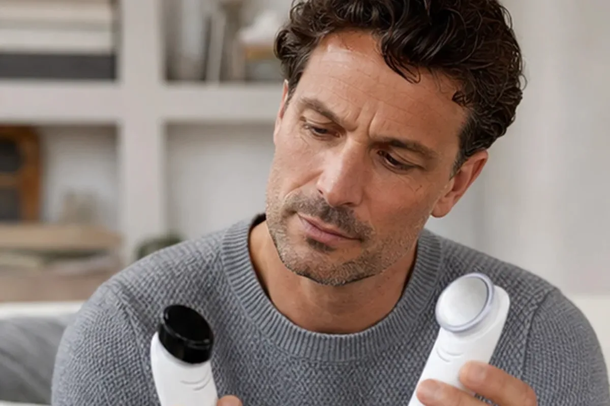 Authentische Beauty-Routine passend zum Thema Elektrische Zahnbürste für Reisen