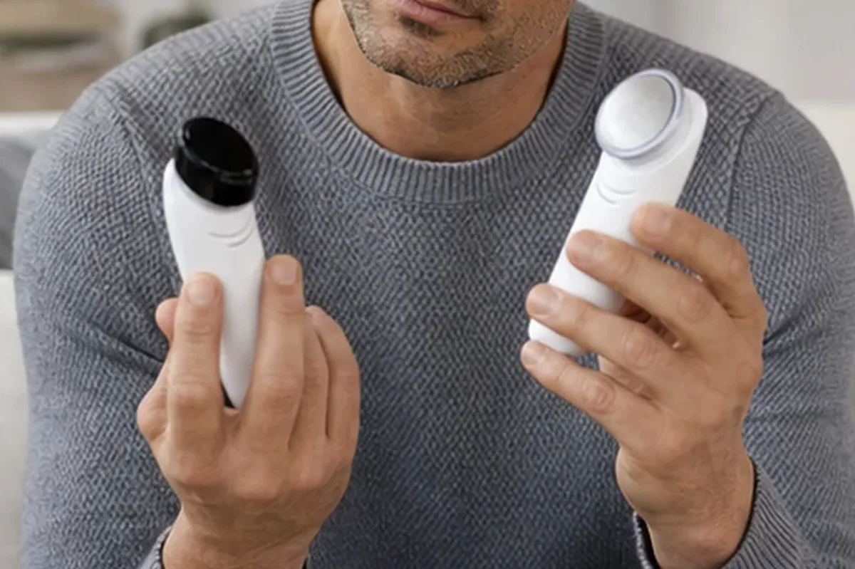 Redaktioneller Beauty-Moment zur Ausgangslage bei Warmluftbürste für Reisen