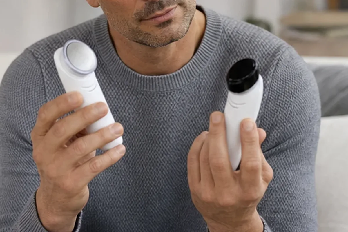 Authentischer Wohlfühlmoment passend zum Beauty-Thema Kosmetikspiegel für Anfänger