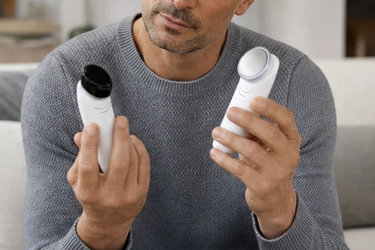 Hochwertige Beauty-Inszenierung zu Auswahlkriterien für Maniküre-Set für Reisen