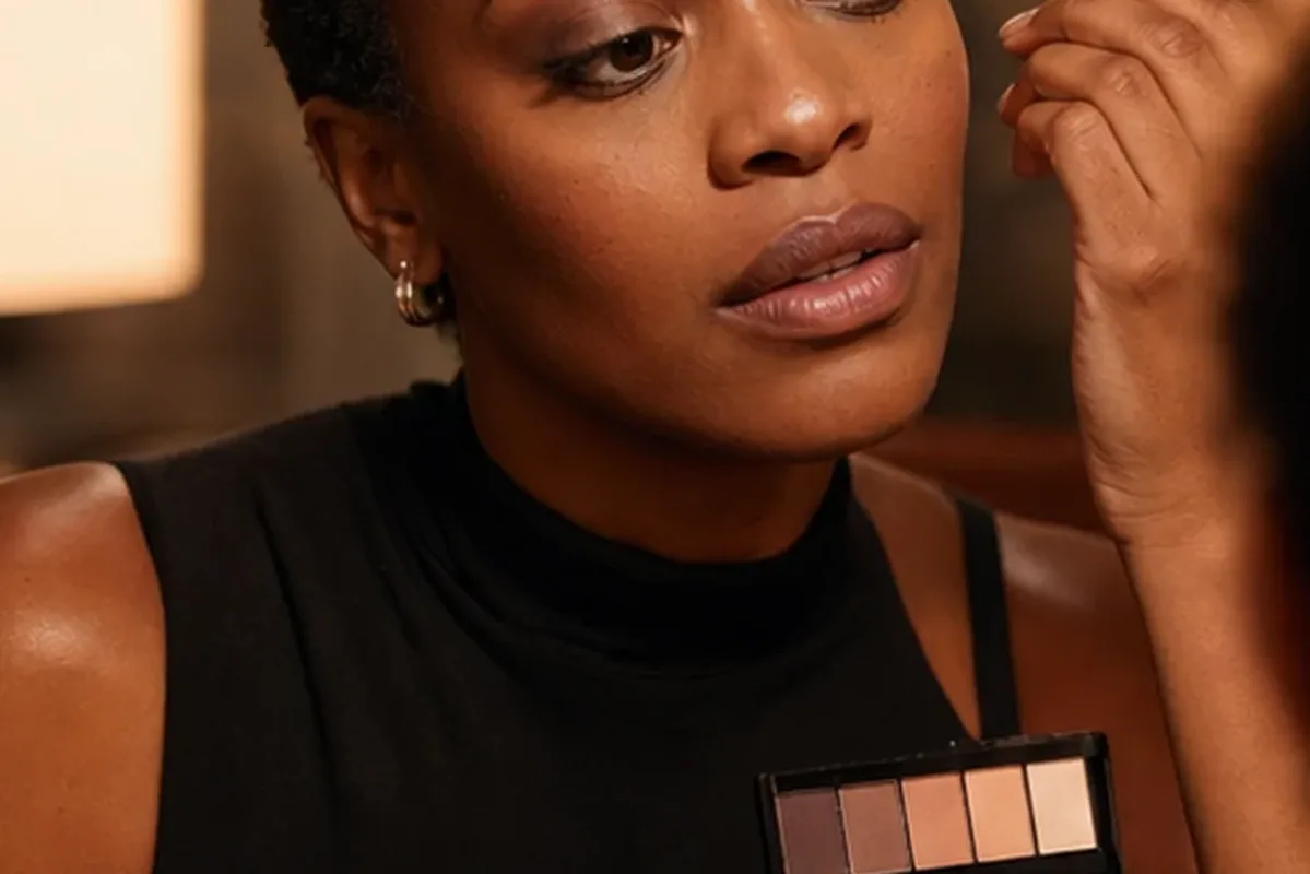 Authentischer Wohlfühlmoment passend zum Beauty-Thema Rouge bei großen Poren