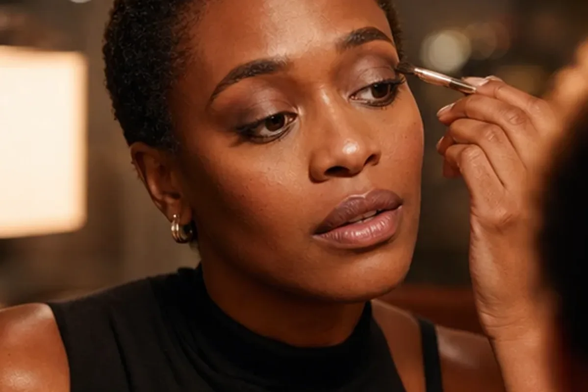 Authentische Beauty-Routine passend zum Thema Rouge für langen Halt