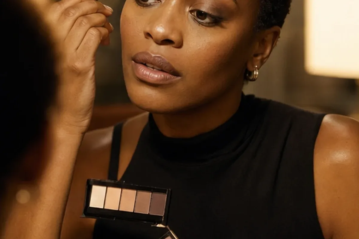 Redaktioneller Beauty-Moment zur Ausgangslage bei Highlighter für trockene Haut
