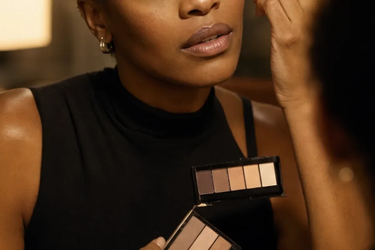 Authentische Beauty-Routine passend zum Thema Lidschatten für empfindliche Haut