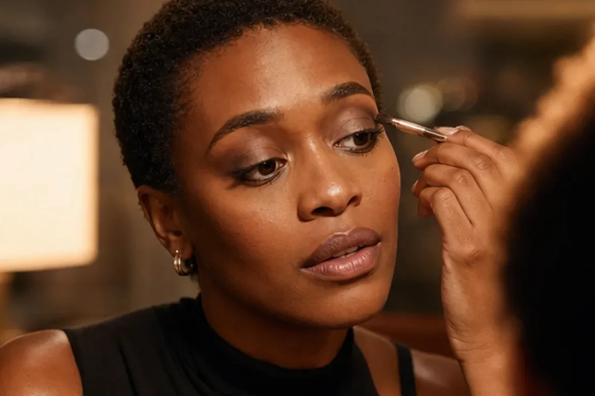 Emotionaler und authentischer Anwendungsmoment rund um Bronzer für einen natürlichen Look