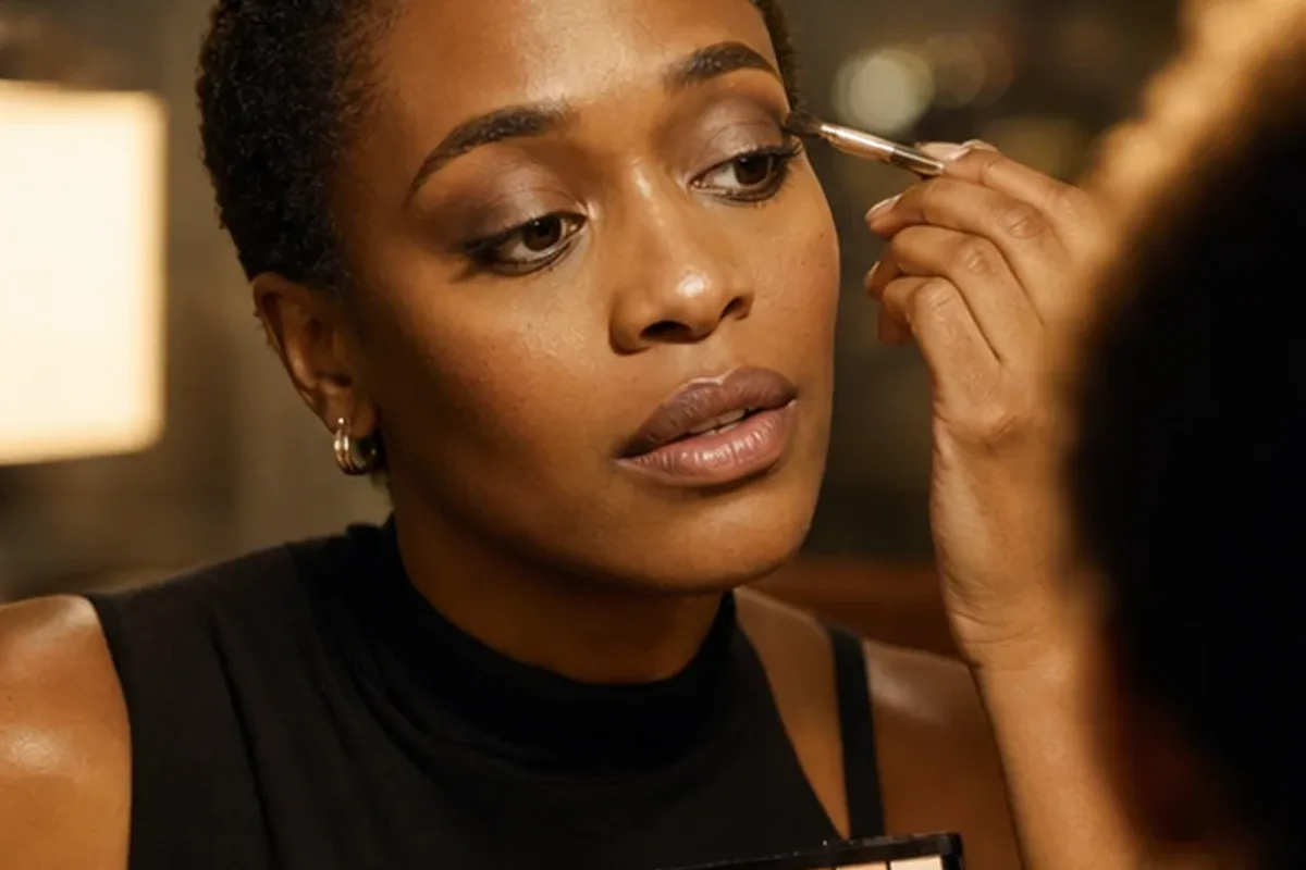 Redaktioneller Beauty-Moment zur Ausgangslage bei Augenbrauengel für empfindliche Haut
