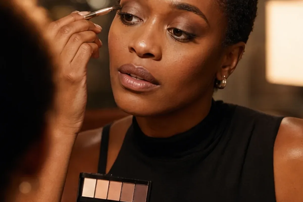 Redaktioneller Beauty-Moment zur Ausgangslage bei Make-up-Pinsel für reife Haut
