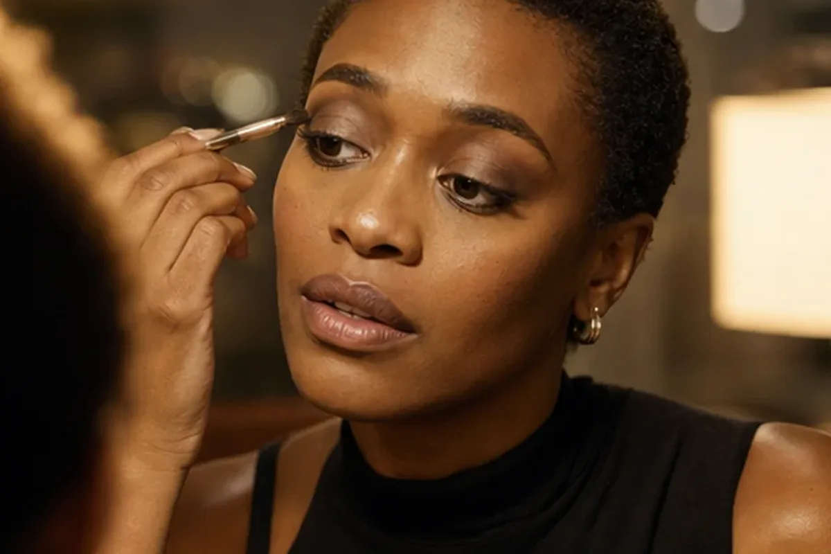 Redaktioneller Beauty-Moment zur Ausgangslage bei Foundation für langen Halt