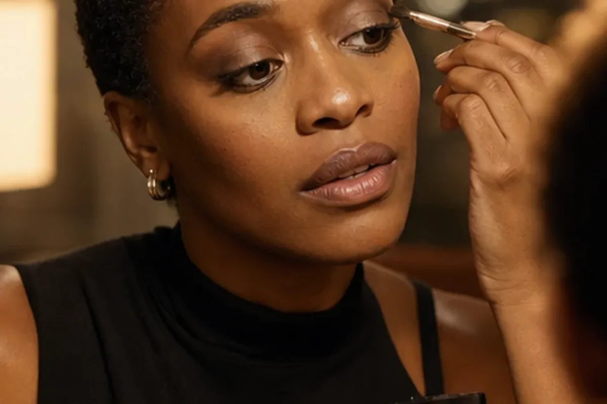 Redaktionelle Detailaufnahme zur Orientierung bei Concealer für einen natürlichen Look