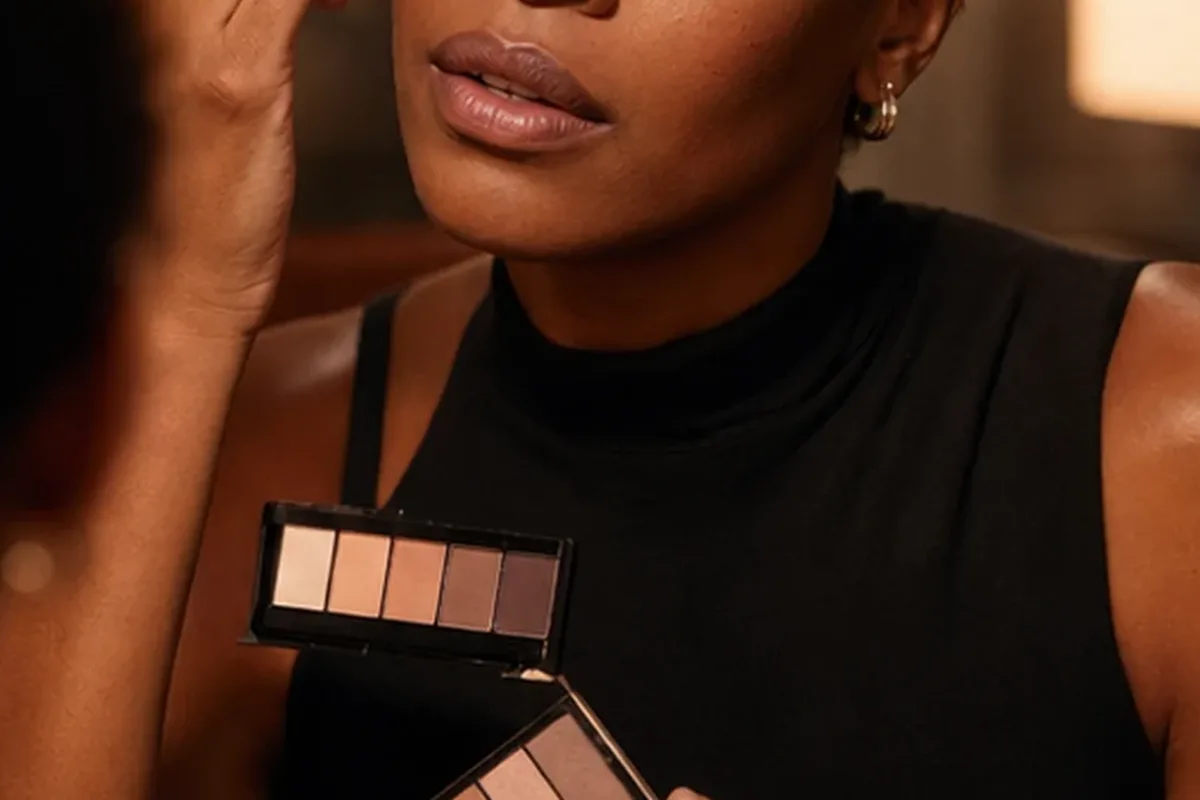Emotionaler und authentischer Anwendungsmoment rund um Skin Tint bei großen Poren