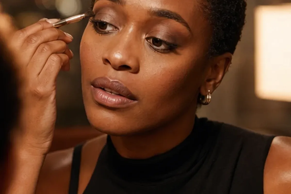 Emotionaler und authentischer Anwendungsmoment rund um Skin Tint bei Rötungen
