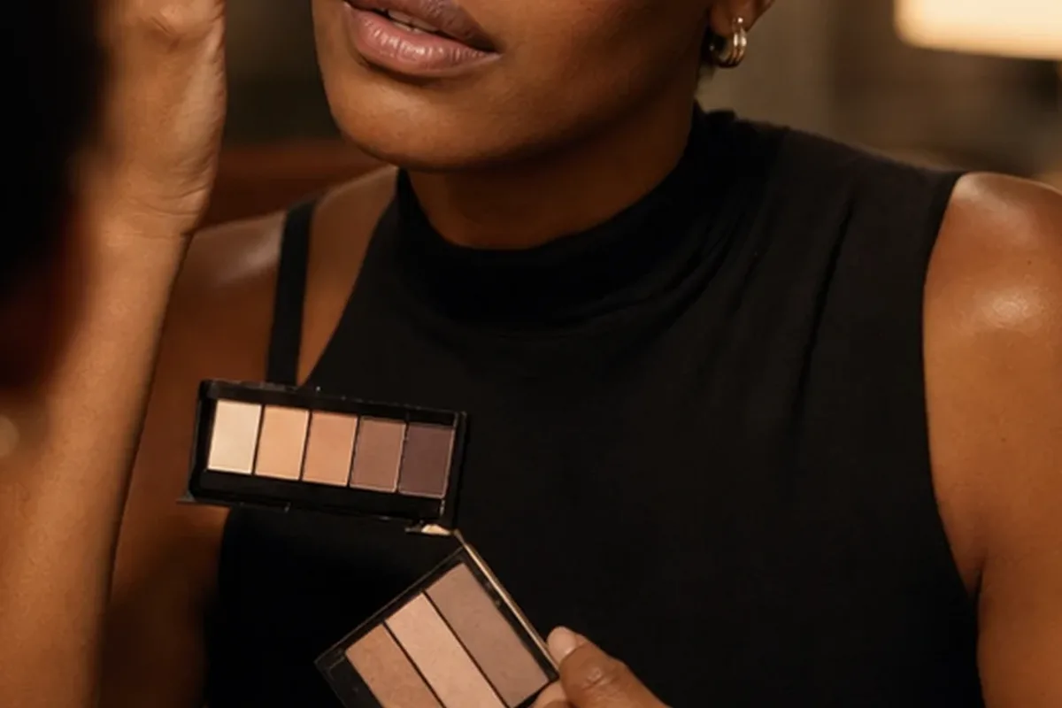 Redaktioneller Beauty-Moment zur Ausgangslage bei Puder für ölige Haut