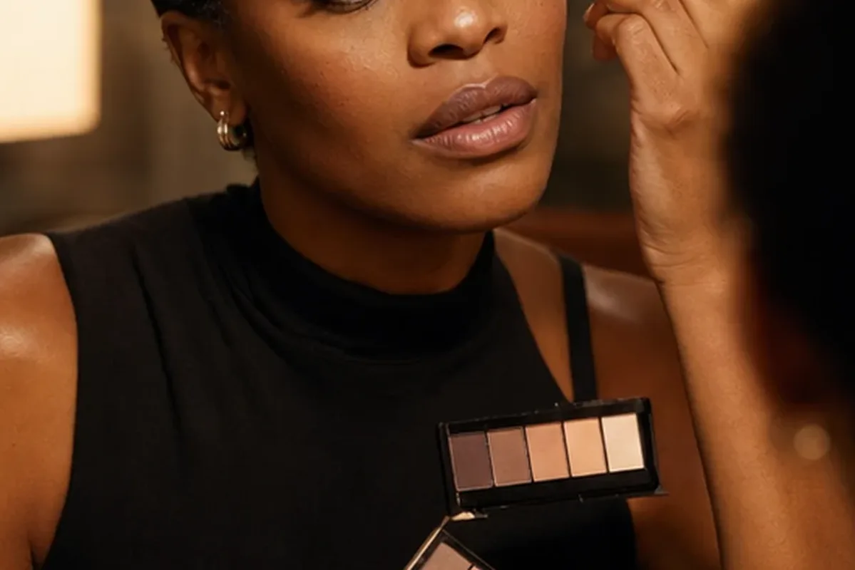 Hochwertige Beauty-Inszenierung zu Auswahlkriterien für Bronzer für trockene Haut