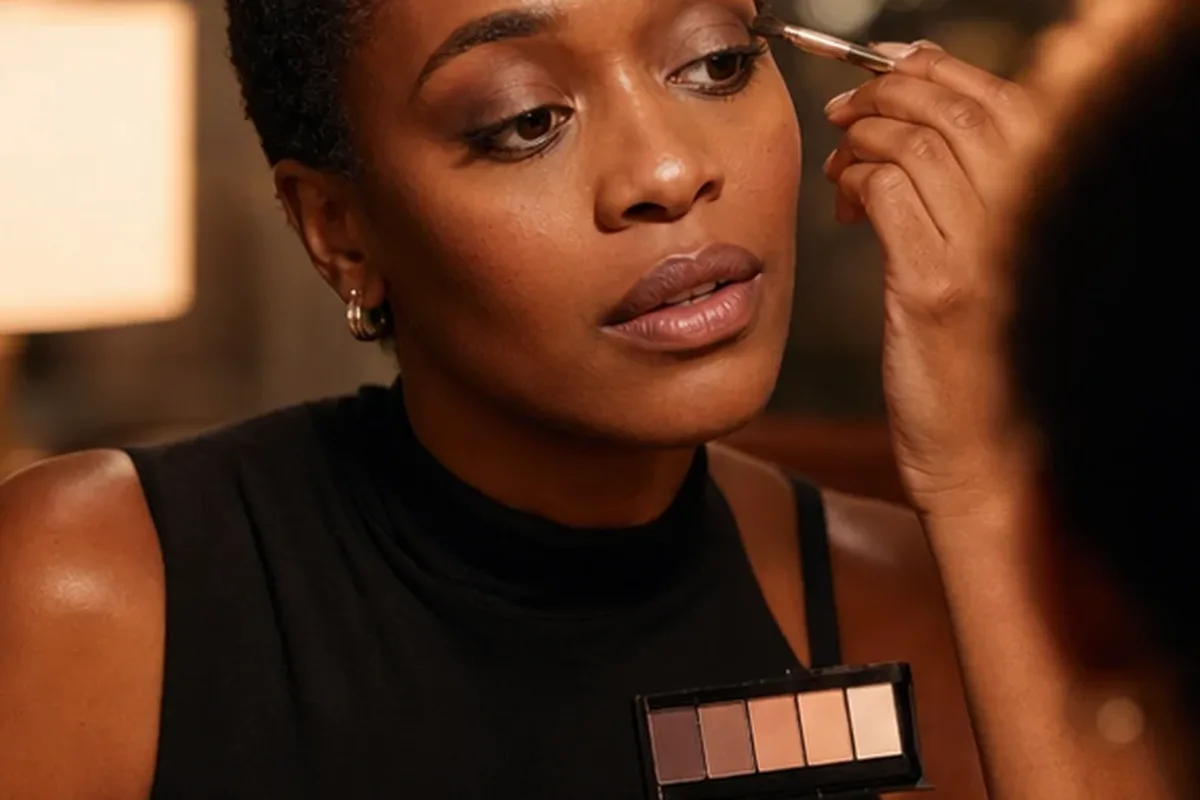 Hochwertige Beauty-Inszenierung zu Auswahlkriterien für Foundation bei großen Poren