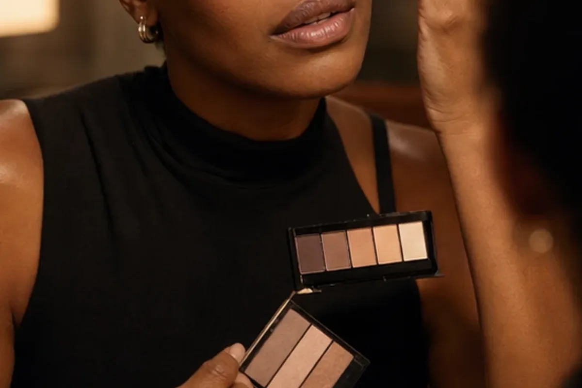 Redaktioneller Beauty-Moment zur Ausgangslage bei Augenbrauengel für einen natürlichen Look