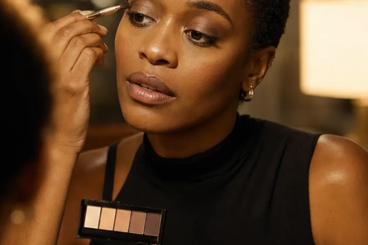 Authentischer Wohlfühlmoment passend zum Beauty-Thema Foundation für trockene Haut