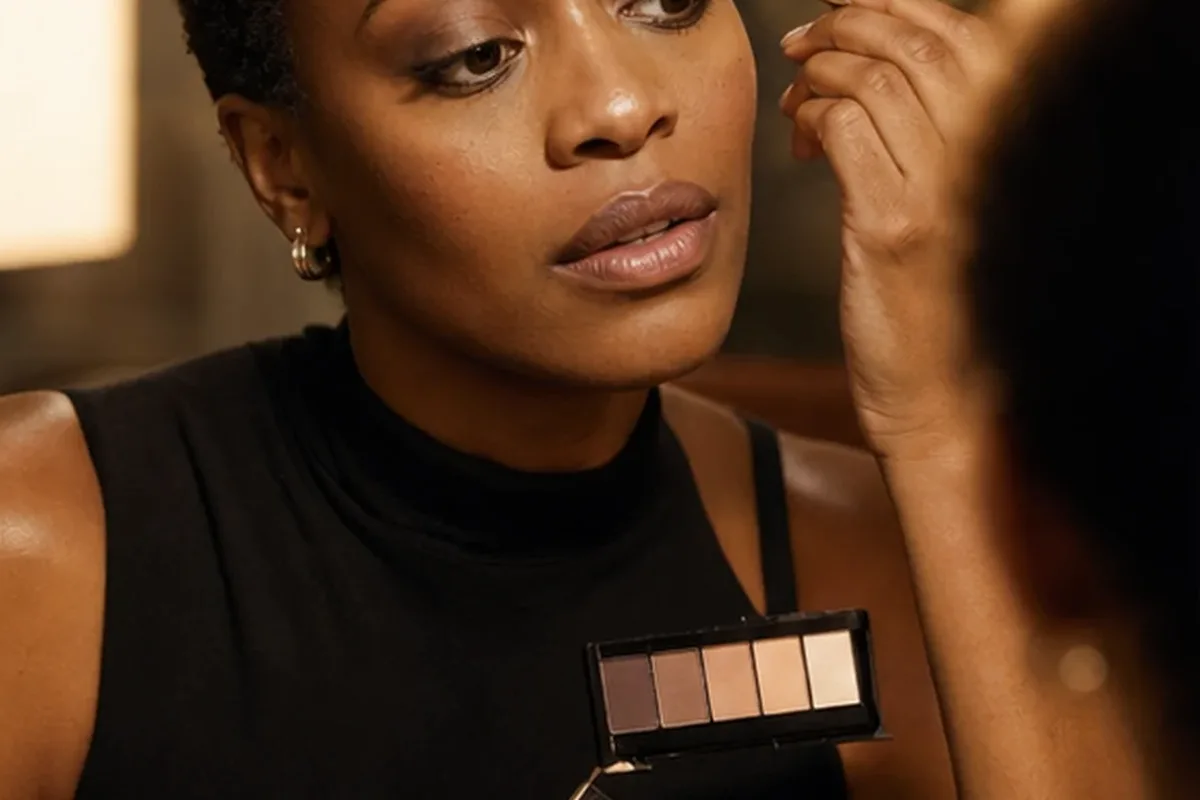 Authentischer Wohlfühlmoment passend zum Beauty-Thema Rouge für ölige Haut