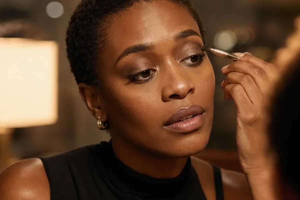 Emotionaler und authentischer Anwendungsmoment rund um Skin Tint für ölige Haut