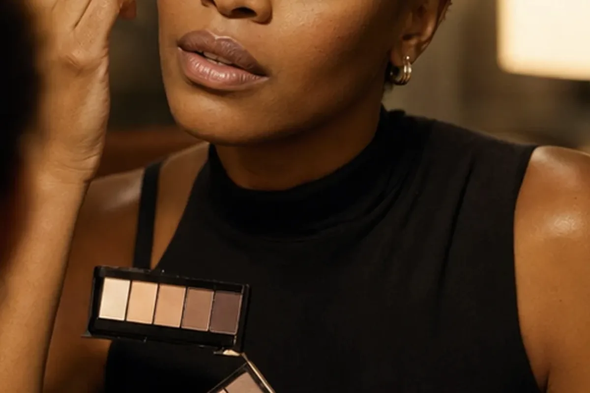Redaktioneller Beauty-Moment zur Ausgangslage bei Puder für ölige Haut