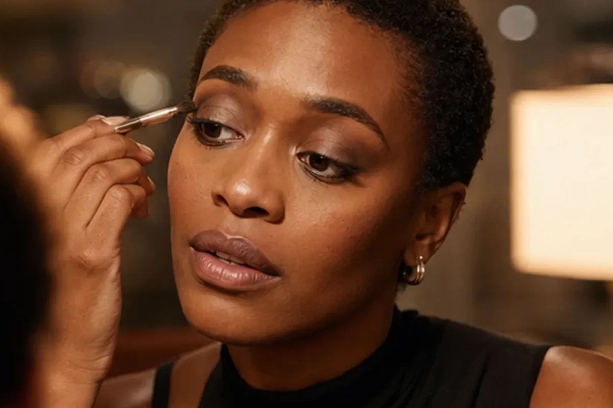 Authentische Beauty-Routine passend zum Thema Highlighter bei Rötungen