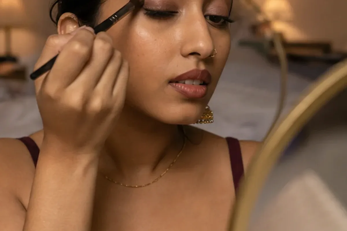 Hochwertige Beauty-Inszenierung zu Auswahlkriterien für Rouge für ölige Haut