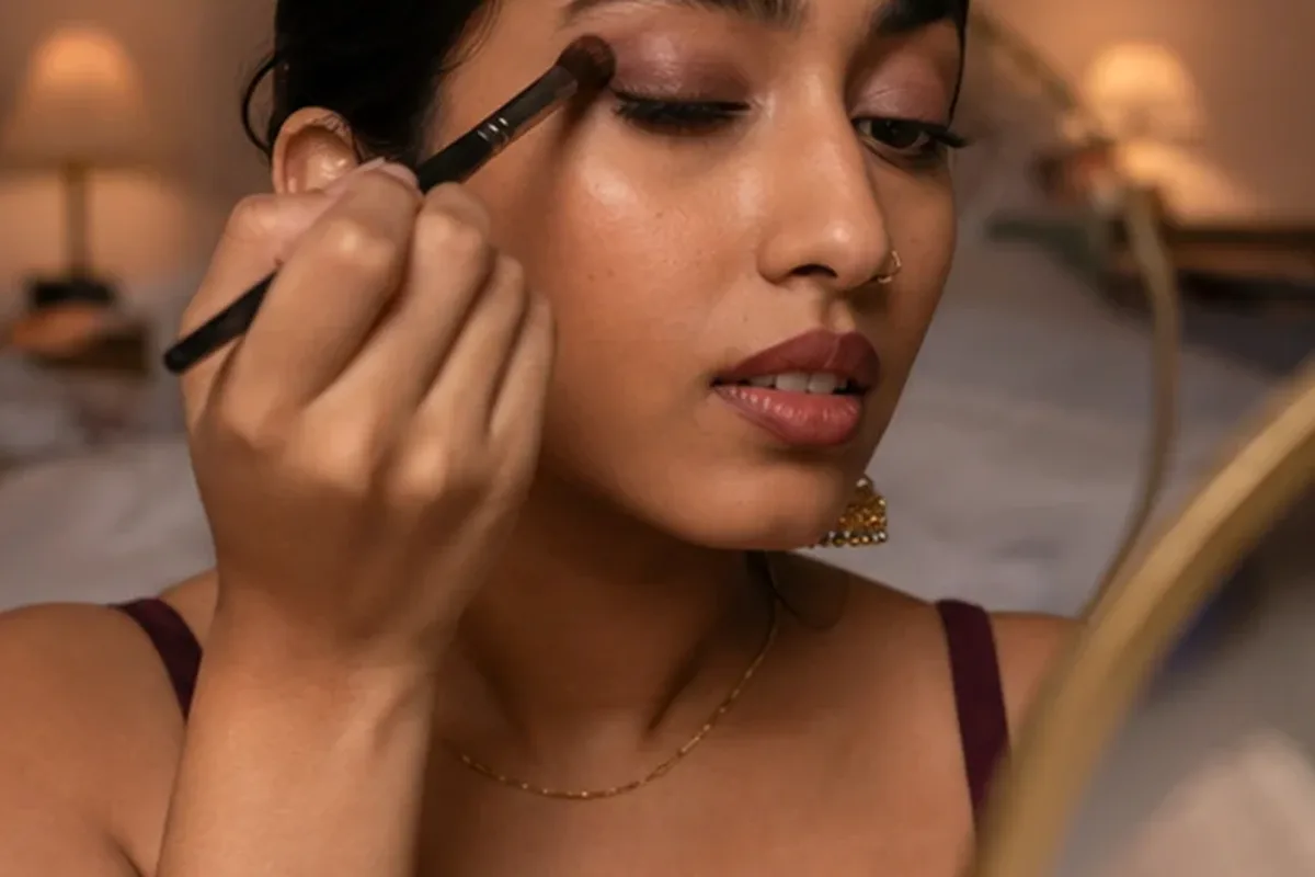 Authentische Beauty-Routine passend zum Thema Foundation für empfindliche Haut