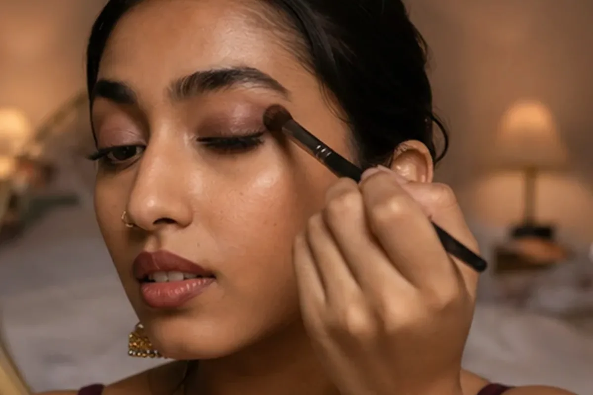 Authentischer Wohlfühlmoment passend zum Beauty-Thema Primer für trockene Haut