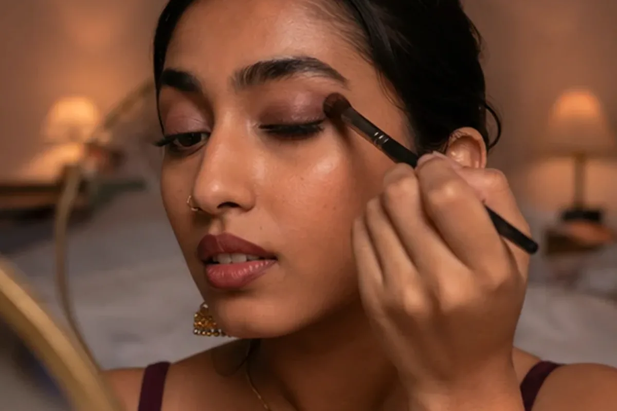 Authentischer Wohlfühlmoment passend zum Beauty-Thema Concealer für reife Haut