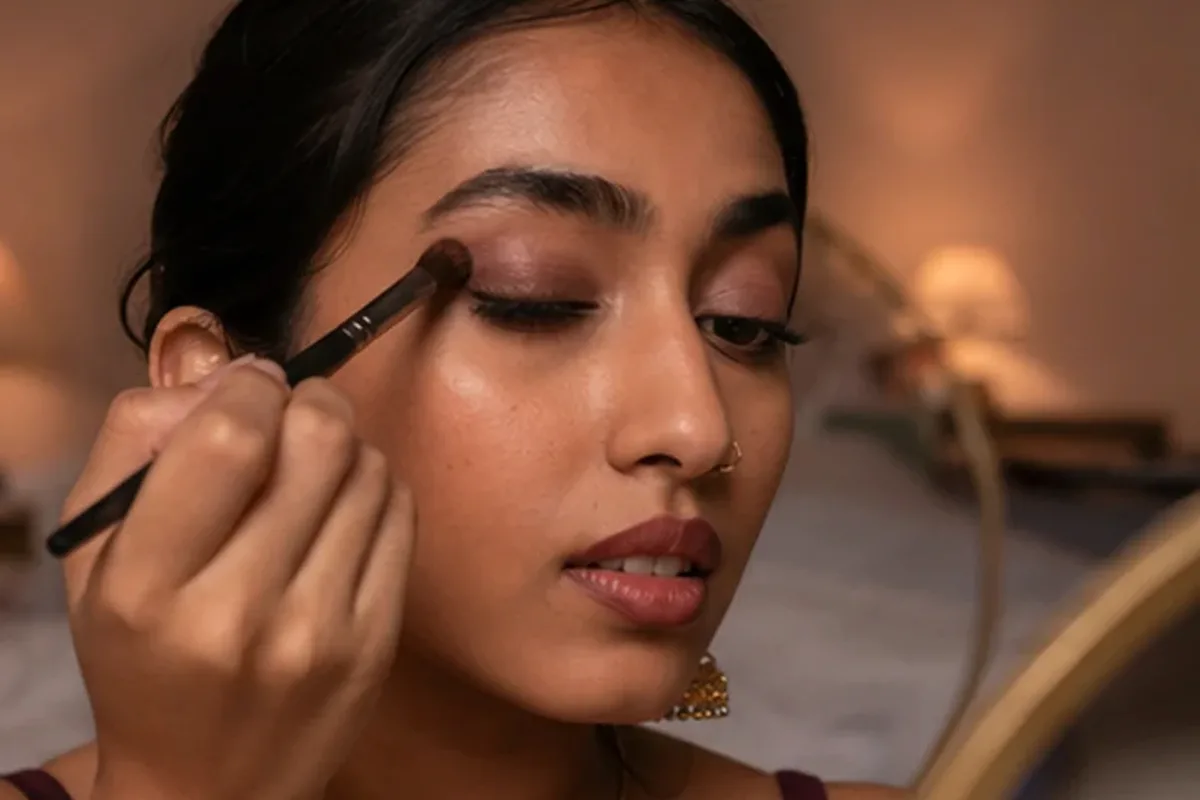 Redaktioneller Beauty-Moment zur Ausgangslage bei Make-up