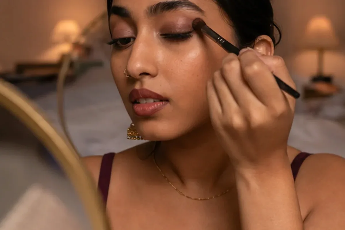 Redaktioneller Beauty-Moment zur Ausgangslage bei Setting Spray für einen natürlichen Look