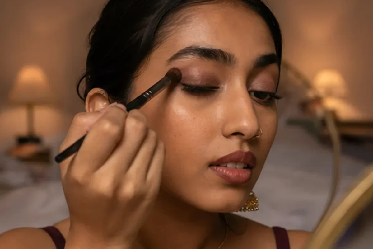 Authentische Beauty-Routine passend zum Thema Bronzer für empfindliche Haut