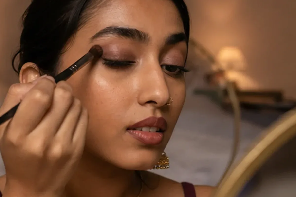 Redaktionelle Detailaufnahme zur Orientierung bei Lippenstift für trockene Haut