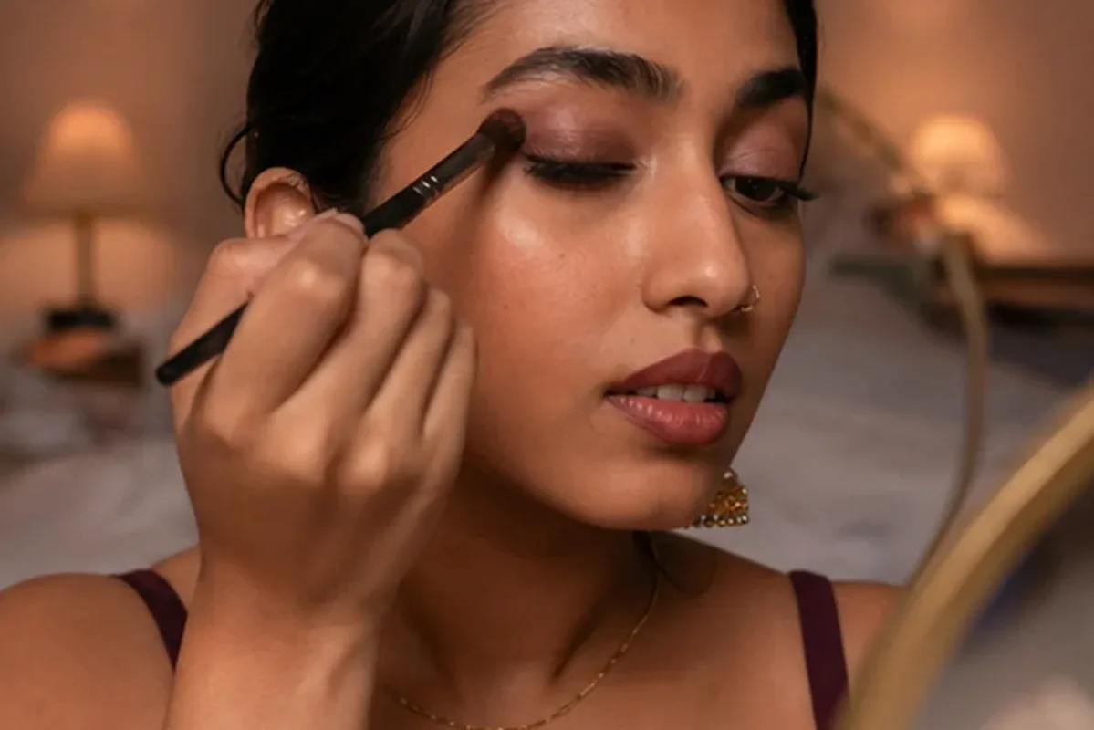 Authentische Beauty-Routine passend zum Thema Rouge für trockene Haut