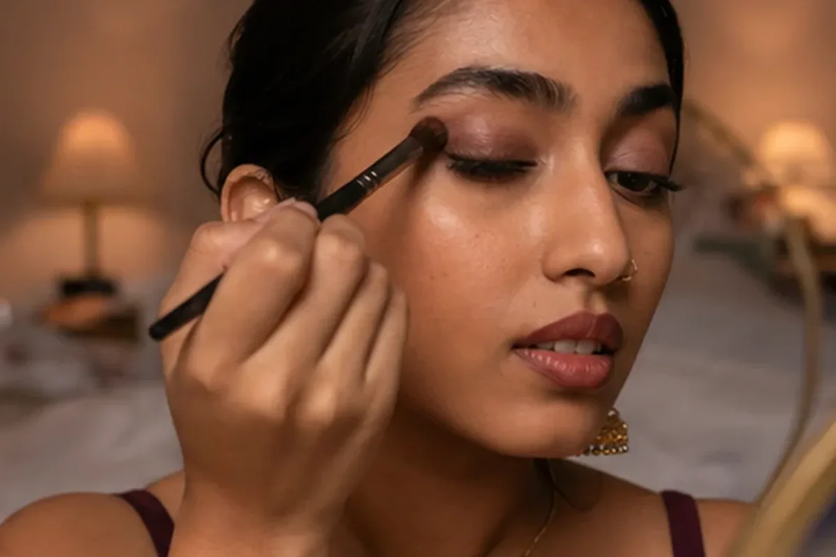 Hochwertige Beauty-Inszenierung zu Auswahlkriterien für Eyeliner für reife Haut