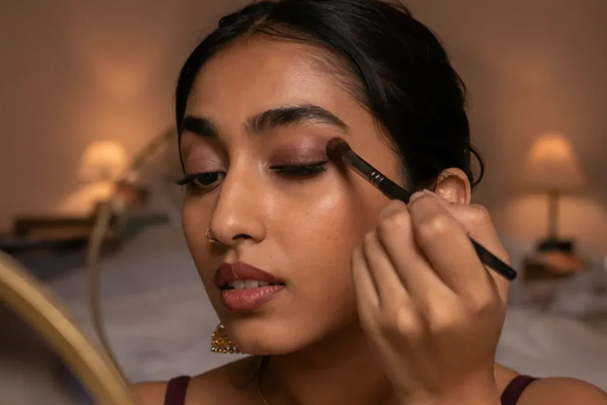 Redaktioneller Beauty-Moment zur Ausgangslage bei Setting Spray bei großen Poren
