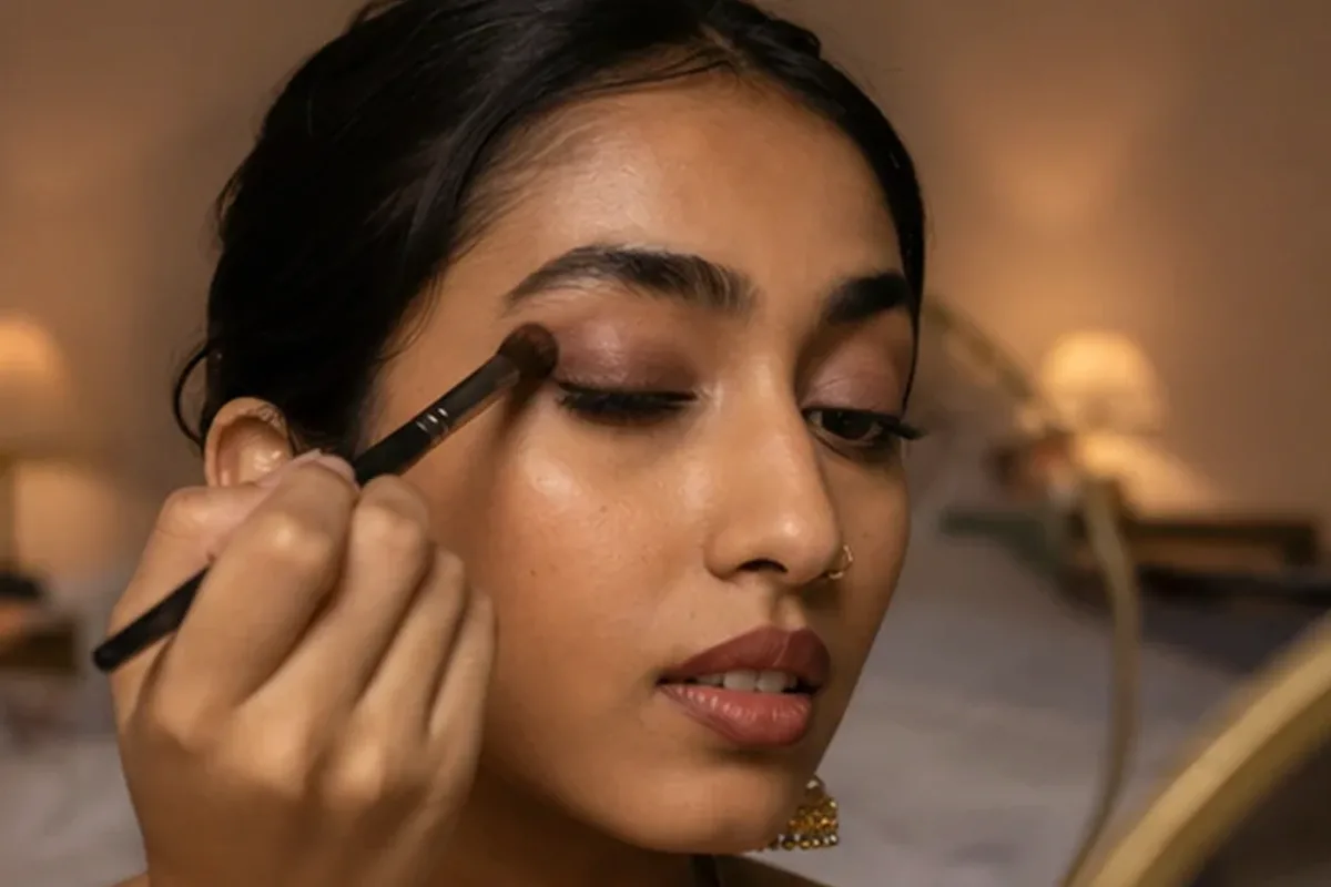 Authentische Beauty-Routine passend zum Thema Bronzer bei Rötungen