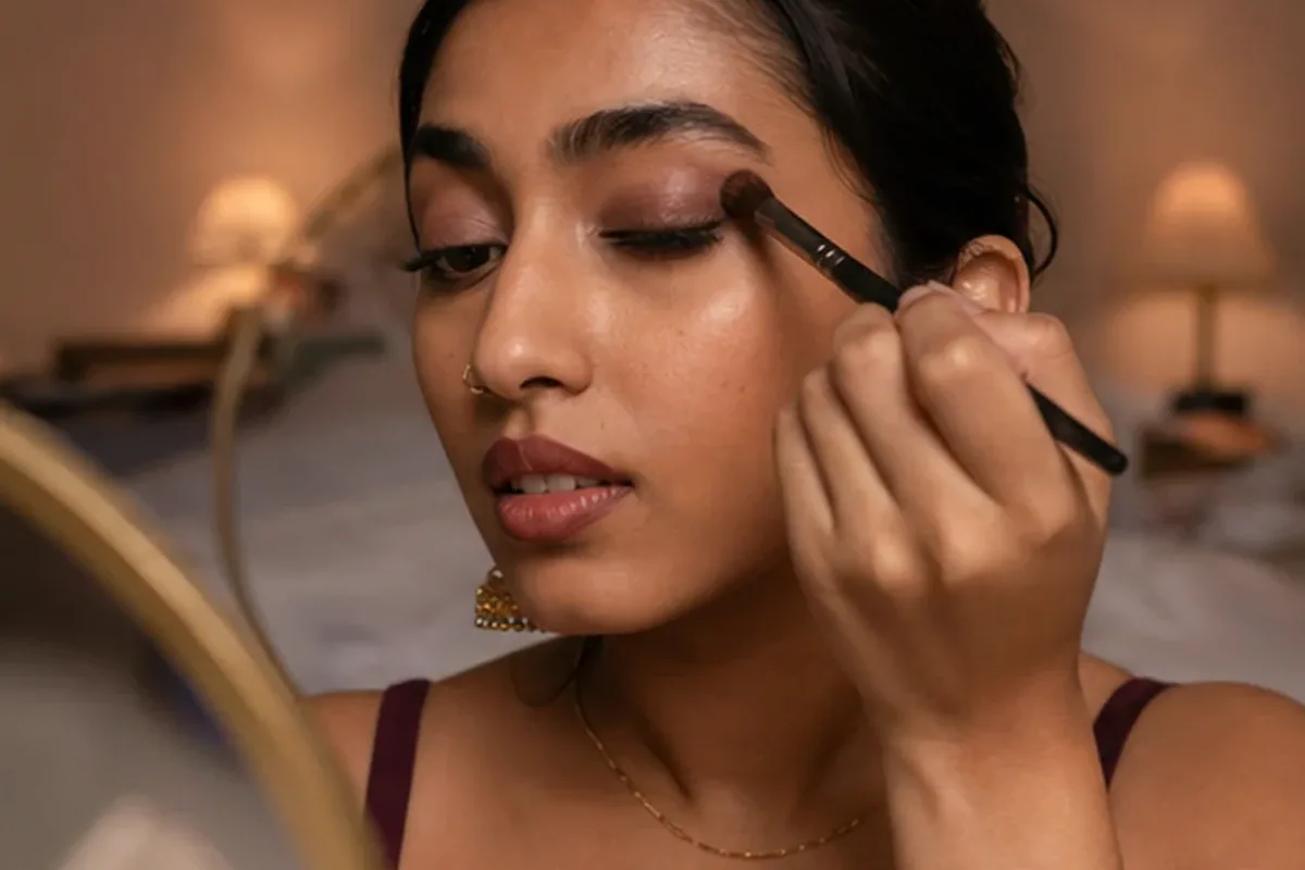 Authentische Beauty-Routine passend zum Thema Skin Tint für reife Haut
