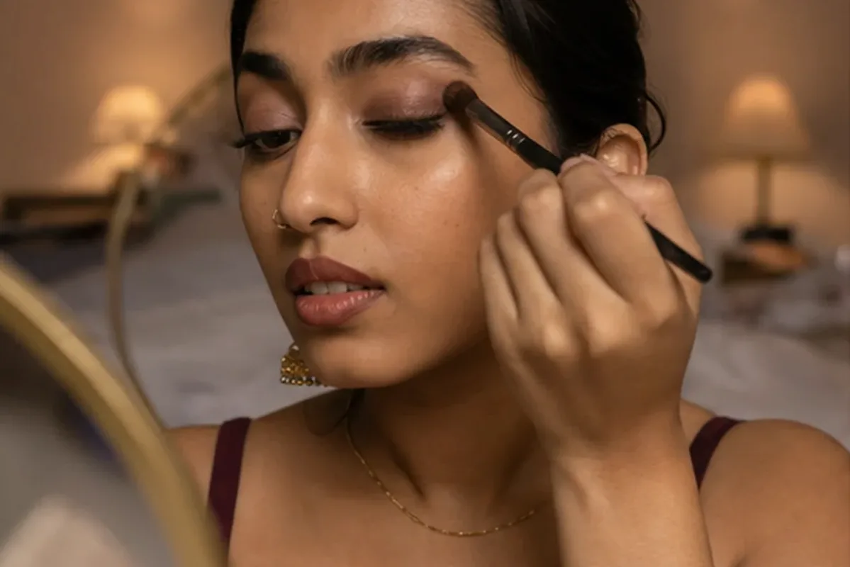 Redaktioneller Beauty-Moment zur Ausgangslage bei Rouge für einen natürlichen Look