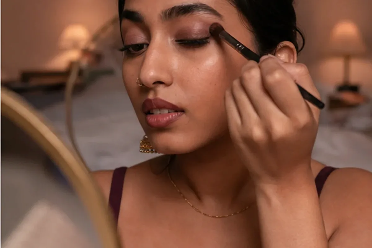 Authentischer Wohlfühlmoment passend zum Beauty-Thema Primer bei Rötungen