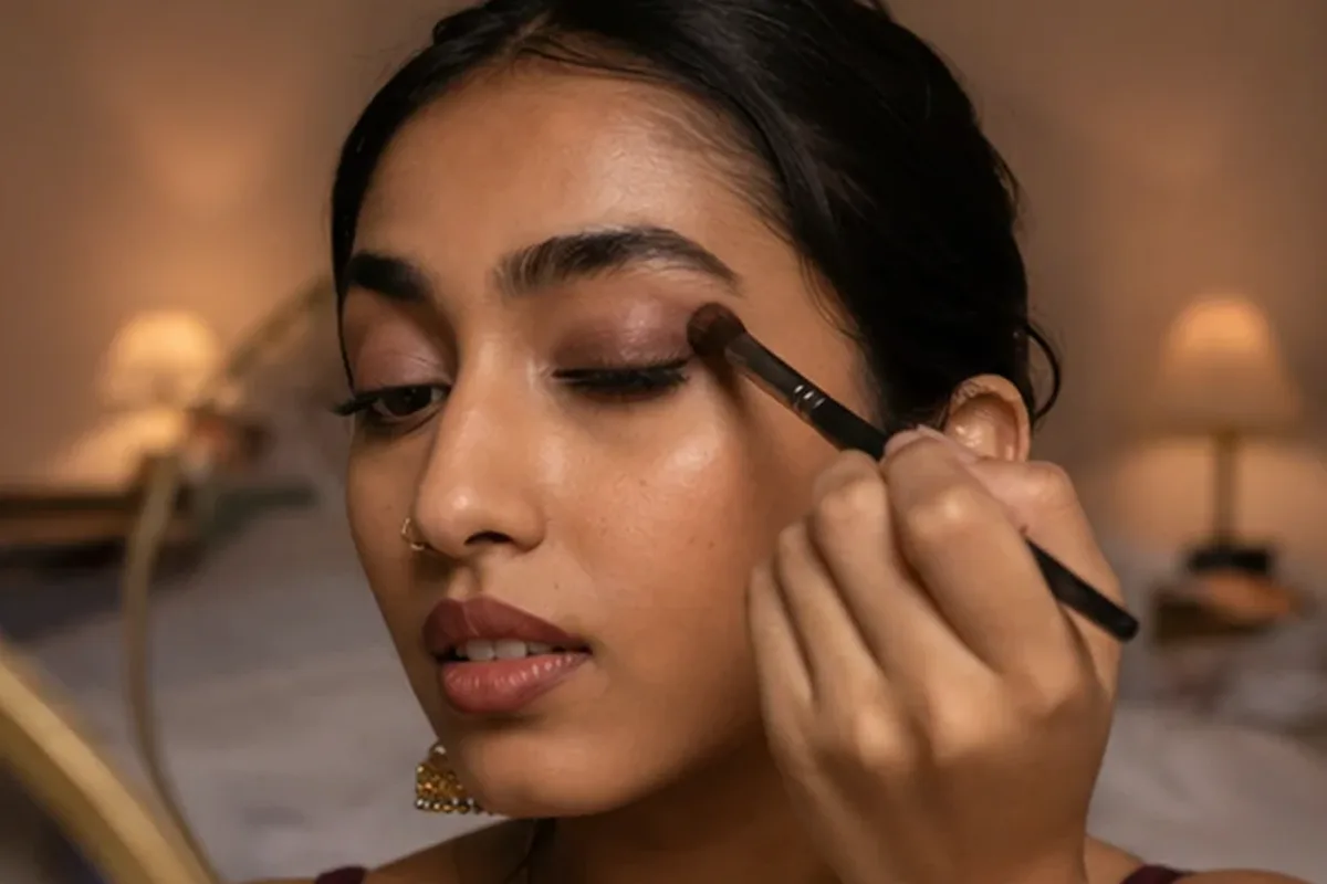 Redaktioneller Beauty-Moment zur Ausgangslage bei Puder für reife Haut