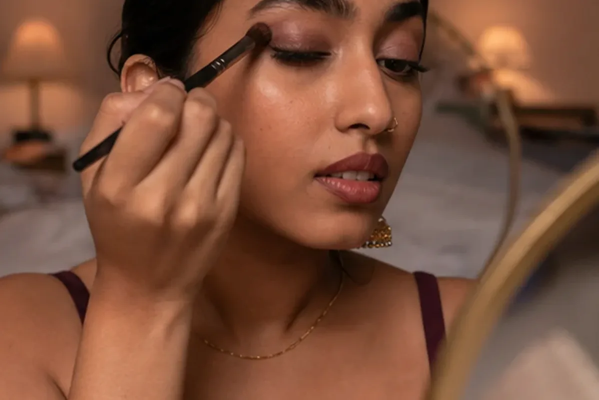 Redaktioneller Beauty-Moment zur Ausgangslage bei Setting Spray für reife Haut